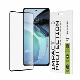 Folie pentru Motorola Moto G72 - Techsuit 111D Full Cover, Full Glue Glass - Negru