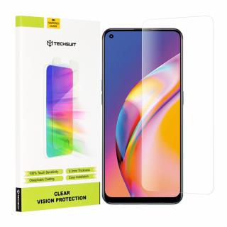 Folie pentru Oppo A94 4G, A94 5G, A74 4G, A95, Reno5 Lite, Reno5 Z, Reno7 5G, Find X5 Lite, Realme 9 4G, 9 Pro Plus - Techsuit Clear Vision Glass - Transparent