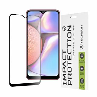 Folie pentru Samsung Galaxy A10, A10s, M01s, M10 - Techsuit 111D Full Cover, Full Glue Glass - Negru