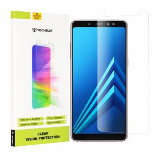 Folie pentru Samsung Galaxy A8 Plus 2018 - Techsuit Clear Vision Glass - Transparent