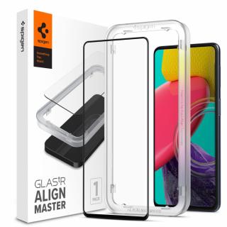 Folie pentru Samsung Galaxy M53 - Spigen Glass.TR Align Master - Black