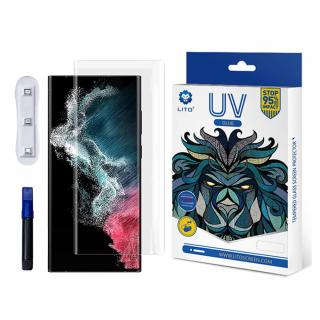 Folie pentru Samsung Galaxy S22 Ultra 5G - Lito 3D UV Glass - Transparent