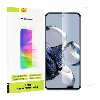 Folie pentru Xiaomi 12T, 12T Pro - Techsuit Transparent Vision Glass - Transparent