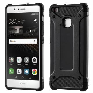 Husa Huawei P9 Lite, G9 Lite, Techsuit Hybrid Armor, Negru