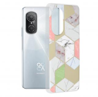 Husa pentru Huawei nova 9 SE - Techsuit Marble Series - Purple Hex