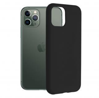 Husa pentru iPhone 11 Pro, Techsuit Soft Edge Silicone, Black