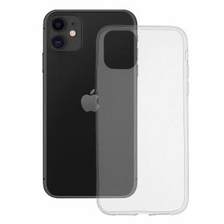 Husa pentru iPhone 11, Techsuit Clear Silicone, Transparenta