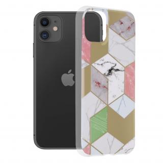 Husa pentru iPhone 11 - Techsuit Marble Series - Purple Hex