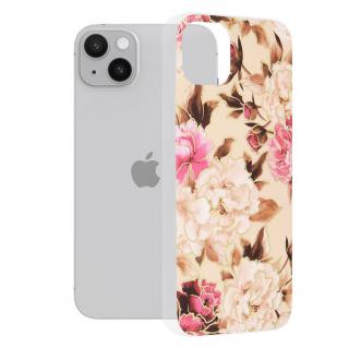 Husa pentru iPhone 14 Plus, Techsuit Marble Series, Mary Berry Nude