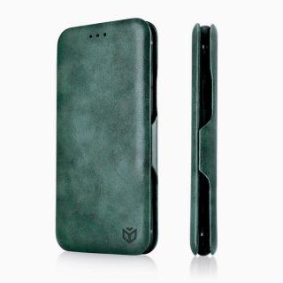Husa pentru iPhone 15 Pro Max Techsuit Safe Wallet Plus, Green