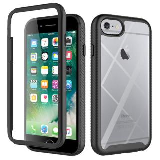 Husa pentru iPhone 6   6S   7   8   SE 2, SE 2020   SE 3, SE 2022 + Folie - Techsuit Defense360 Pro - Black