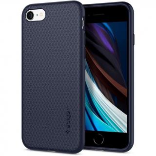 Husa pentru iPhone 7   8   SE 2, SE 2020   SE 3, SE 2022 - Spigen Liquid Air - Midnight Blue