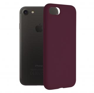 Husa pentru iPhone 7   8   SE 2, SE 2020   SE 3, SE 2022 - Techsuit Soft Edge Silicone - Plum Violet