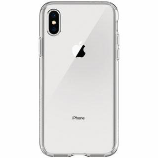 Husa pentru iPhone X   XS - Spigen Liquid Crystal - Clear