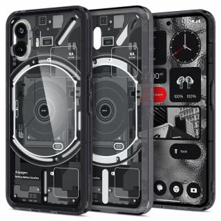 Husa pentru Nothing Phone (2) - Spigen Ultra Hybrid Zero One - Negru Mat