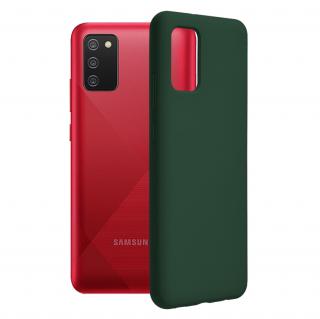 Husa pentru Samsung Galaxy A02s - Techsuit Soft Edge Silicone - Dark Green