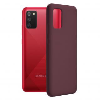 Husa pentru Samsung Galaxy A02s - Techsuit Soft Edge Silicone - Plum Violet