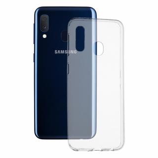 Husa pentru Samsung Galaxy A20e, Techsuit Clear Silicone, Transparent