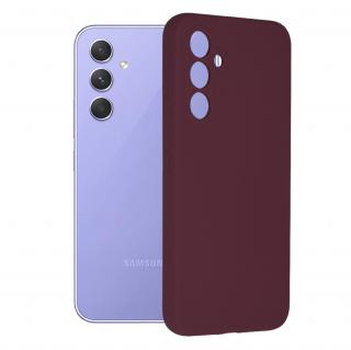 Husa pentru Samsung Galaxy A54 - Techsuit Soft Edge Silicone - Plum Violet