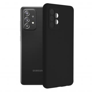 Husa pentru Samsung Galaxy A72 4G , A72 5G - Techsuit Soft Edge Silicone - Black
