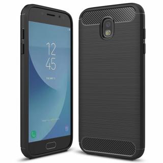 Husa pentru Samsung Galaxy J5 2017 J530 , Galaxy J5 Pro 2017 - Techsuit Carbon Silicone - Black