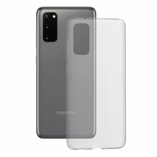 Husa pentru Samsung Galaxy S20   S20 5G, Techsuit Clear Silicone, Transparent