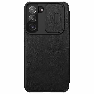 Husa pentru Samsung Galaxy S22 5G, Nillkin QIN Leather Pro Case, Negru