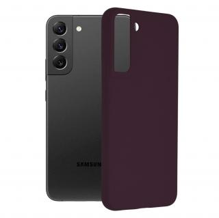 Husa pentru Samsung Galaxy S22 Plus 5G, Techsuit Soft Edge Silicone, Plum Violet