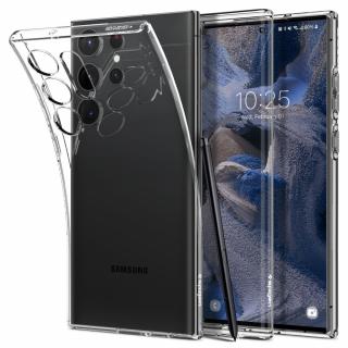 Husa pentru Samsung Galaxy S23 Ultra, Spigen Liquid Crystal, Clear