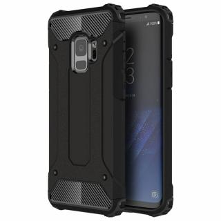 Husa pentru Samsung Galaxy S9, Techsuit Hybrid Armor, Negru