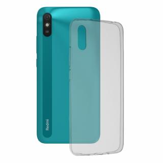 Husa pentru Xiaomi Redmi 9A, Redmi 9AT, Techsuit Clear Silicone, transparent