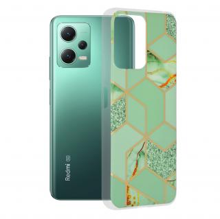 Husa pentru Xiaomi Redmi Note 12 5G   Poco X5 - Techsuit Marble Series - Green Hex