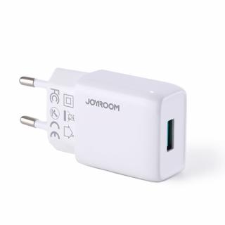 JoyRoom - Wall Charger (L-1A101) - USB, Fast Charging 2.1A, 10W - White