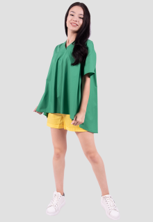 Bluza verde din bumbac