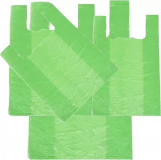 250 Pungi Biodegradabile 10-12 kg ( 50 pungi  set x 5 set ) - verde deschis