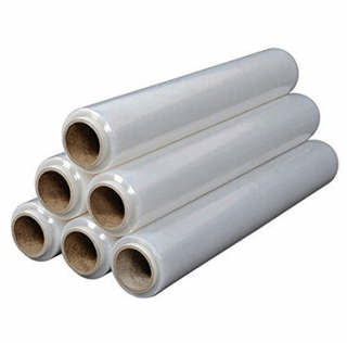 Set 6 buc Folie Stretch manual TRansparent - 1,5 kg brut   rola 500 mm , 23 my - 6 buc