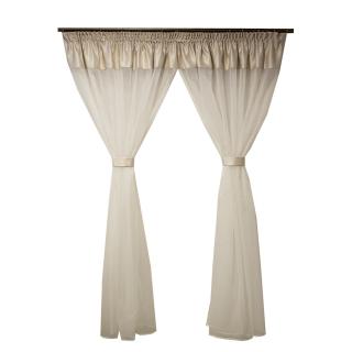 Perdea Velaria bamboo ivoire, 280x200 cm