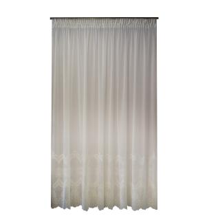 Perdea Velaria broderie ivoire, 260x235 cm