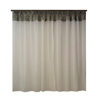 Perdea Velaria ivory cu tafta, 290x160 cm