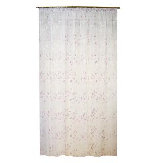 Perdea Velaria organza frunze mov, 300x245 cm