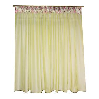 Perdea Velaria organza verde, 270x150 cm