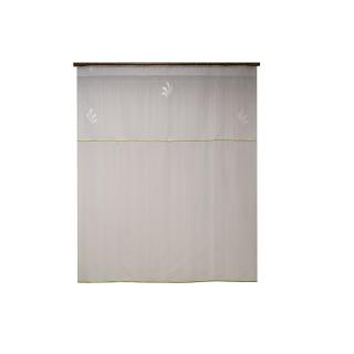 Perdea Velaria sable alb cu petale, 140x150 cm