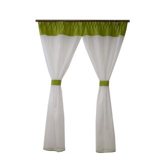 Perdea Velaria sable linii albe, 140x160 cm