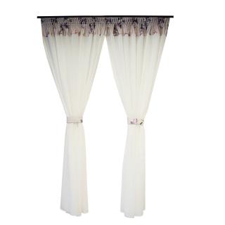 Perdea Velaria samba cu esarfe, 140x165 cm