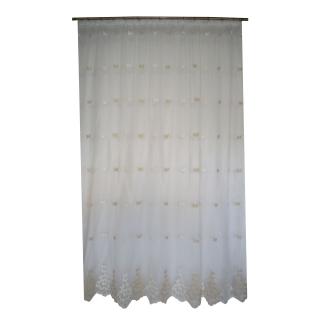 Perdea Velaria tiul fluturi brodati, 280x245 cm