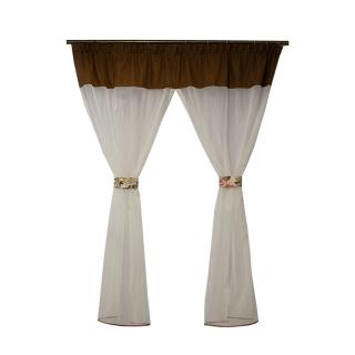 Perdea Velaria tiul ivory, 140x165 cm