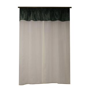 Perdea Velaria voal creponat ivory, 160x160 cm