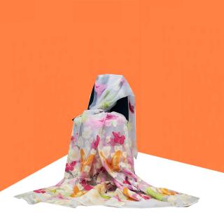 Perdele Velaria Organza cu fluturi multicolor, 370x250 cm