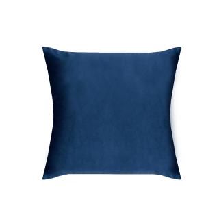 Perna Velaria, catifea Blue IndiGo, 40x40 cm - Burduf cadou