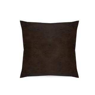 Perna Velaria, catifea Brown Chocolate, 40x40 cm - Burduf cadou